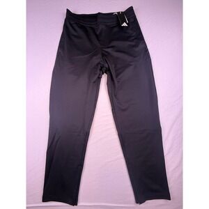 Adidas Golf Sweatpants Mens Medium Black NEW KF0754 Tapered Leg Performance